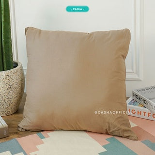 CASHA Cover Bantal Sofa Linen - Size 60 x 60