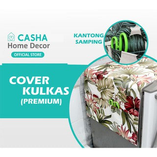 CASHA Cover Kulkas Premium - Motif