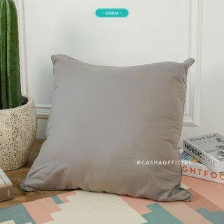 CASHA Cover Bantal Sofa Linen - Size 60 x 60