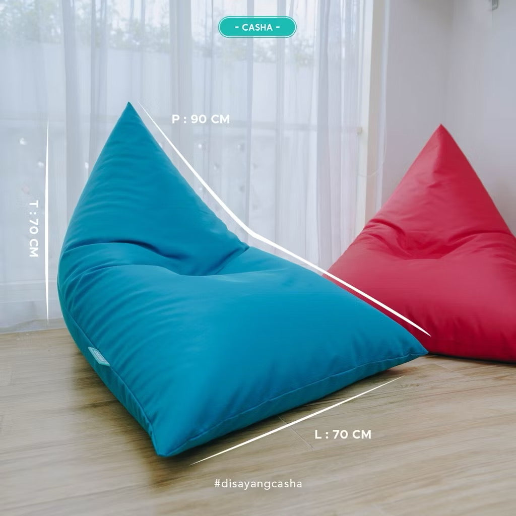 CASHA Triangle SMALL Bahan WATERPROOF PLUS ISI