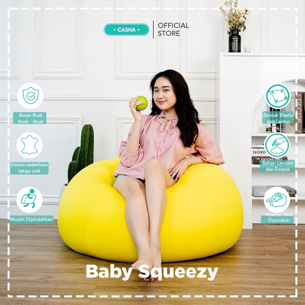 ￼CASHA Baby Squeezy Bean Bag