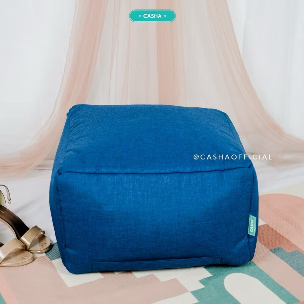 Luna Footrest - Premium Linen Series