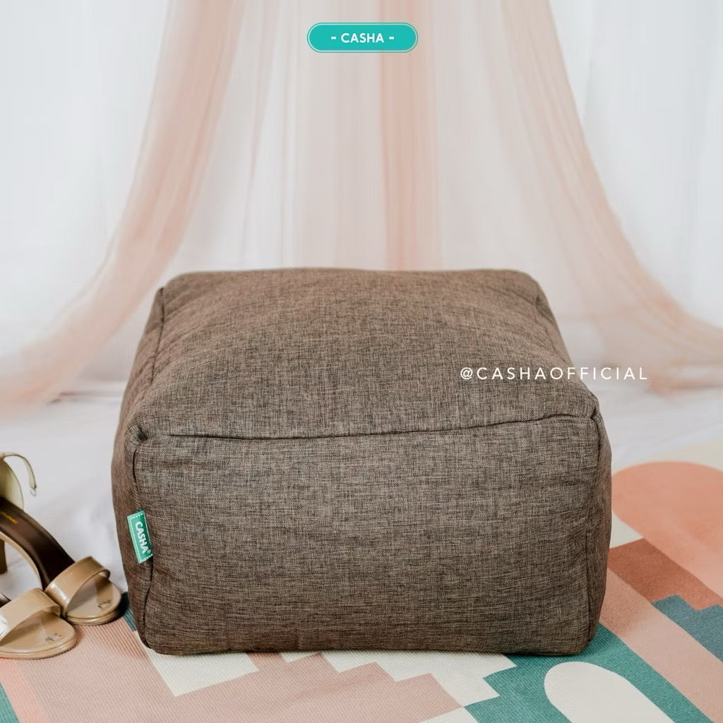 Luna Footrest - Premium Linen Series