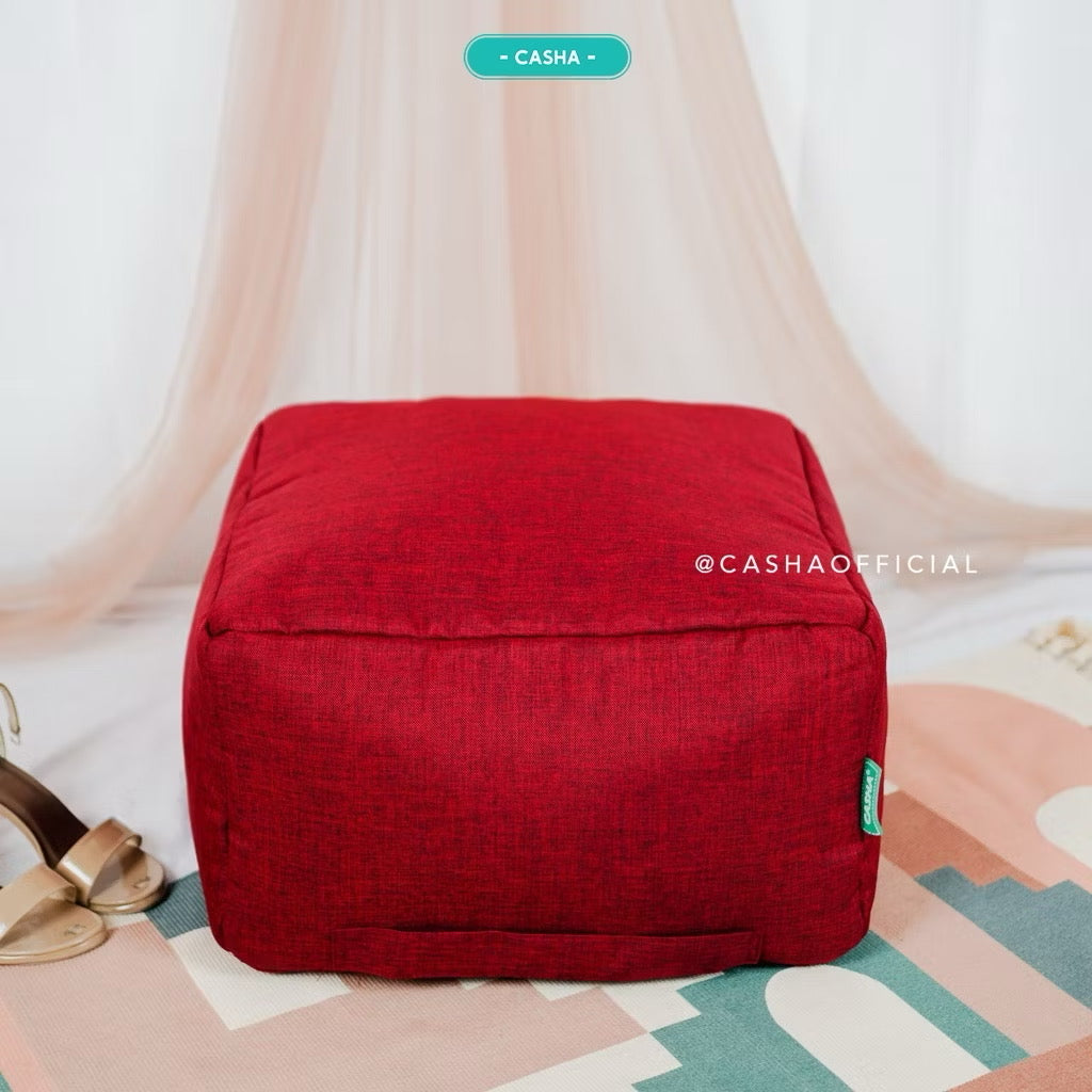 Luna Footrest - Premium Linen Series