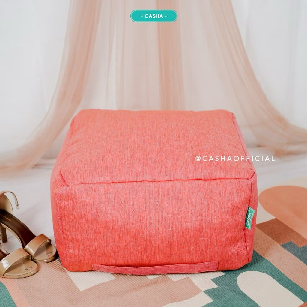 Luna Footrest - Premium Linen Series