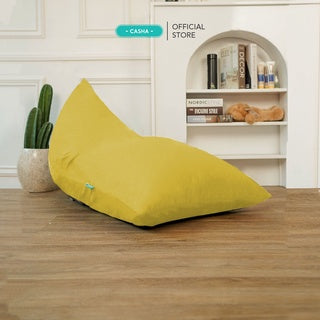 CASHA Bean Bag Triangle Katun Polos - Size Medium