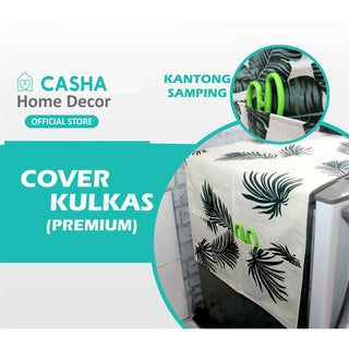 CASHA Cover Kulkas Premium - Motif