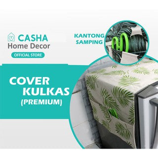 CASHA Cover Kulkas Premium - Motif