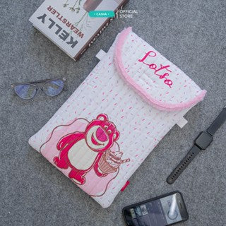 Disney Cartoon Laptop Sleeve 12-14 inc /Disney Cartoon Puffy Sleeve/ Tas Laptop Karakter Disney