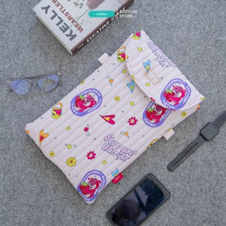 Disney Cartoon Laptop Sleeve 12-14 inc /Disney Cartoon Puffy Sleeve/ Tas Laptop Karakter Disney
