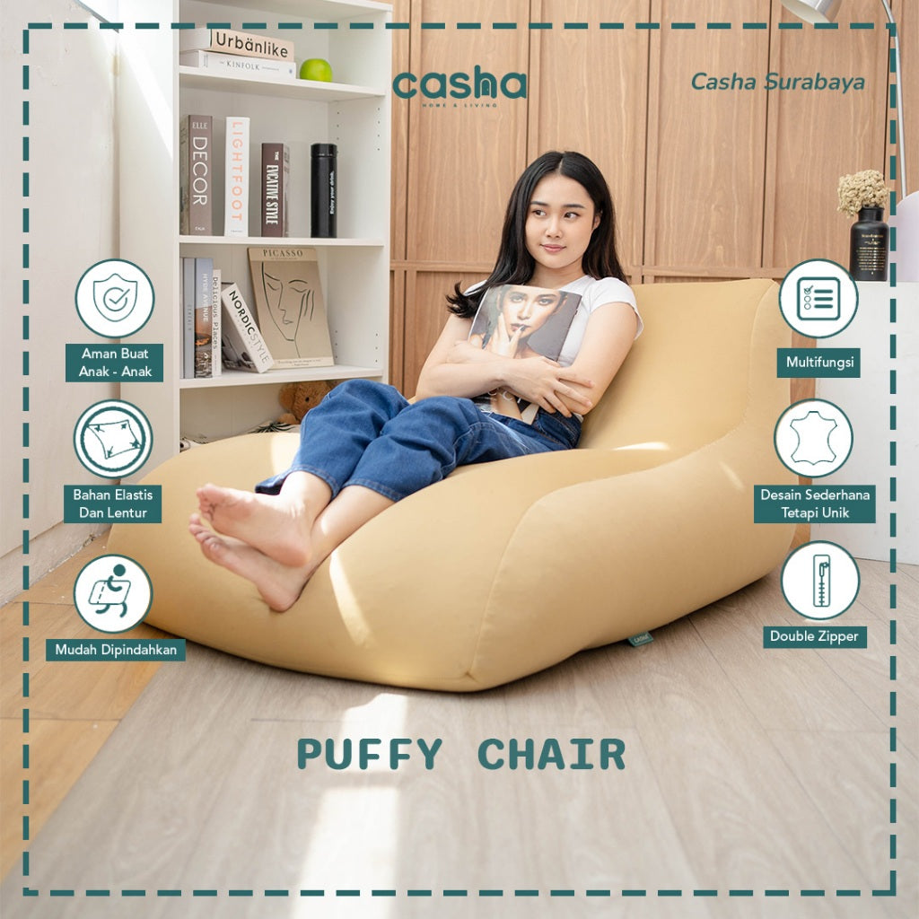 CASHA Bean Bag Puffy Chair